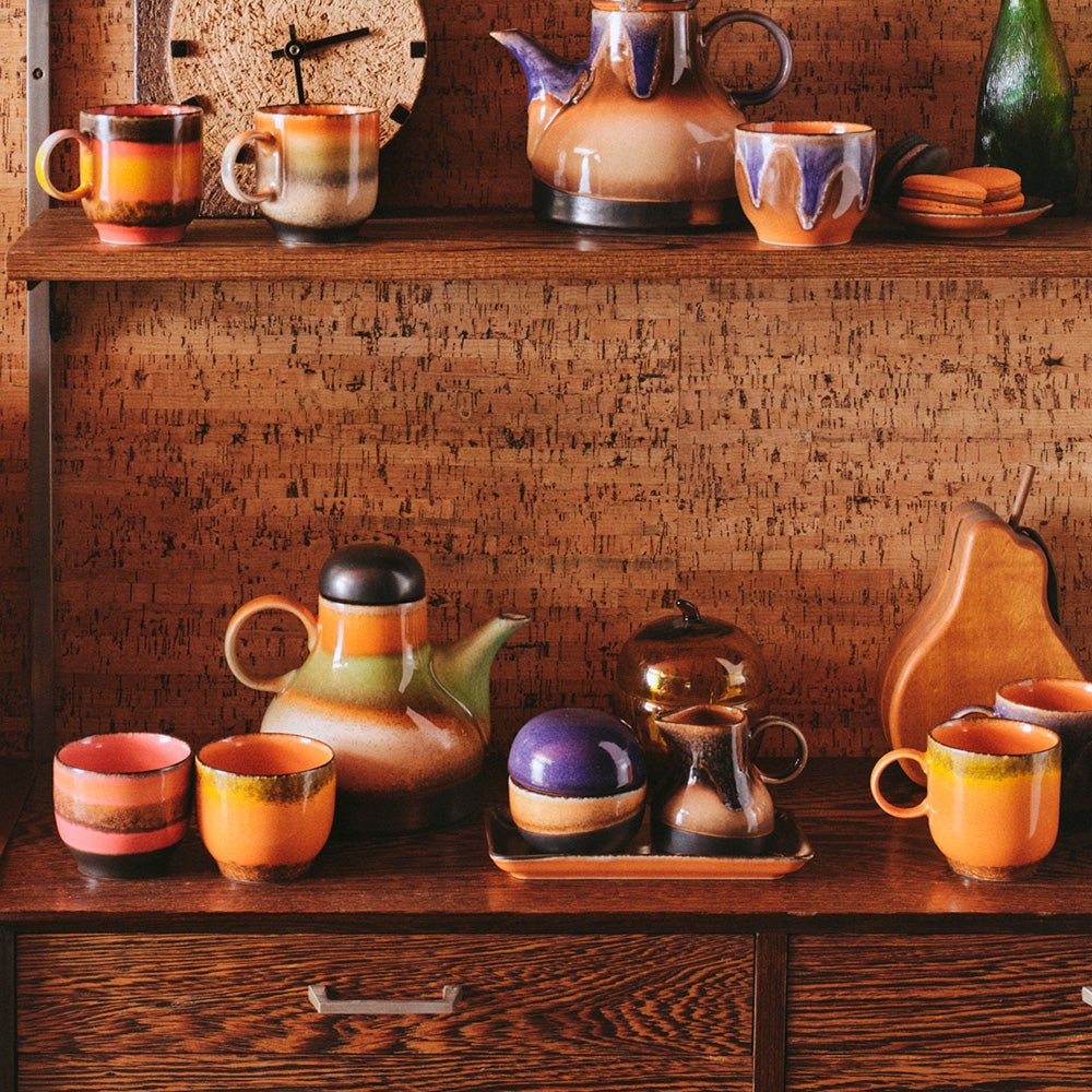 70s Ceramics: Coffee Pot - Morning