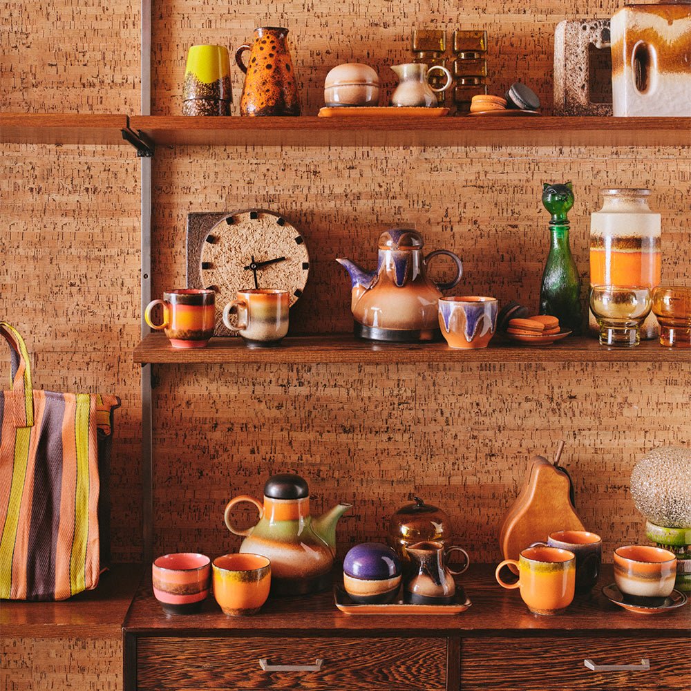 70s Ceramics: Small Trays - Twenty Four Hours A