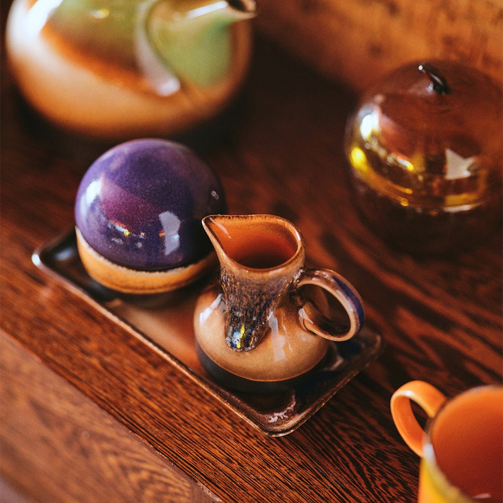 70s Ceramics: Small Trays - Twenty Four Hours B