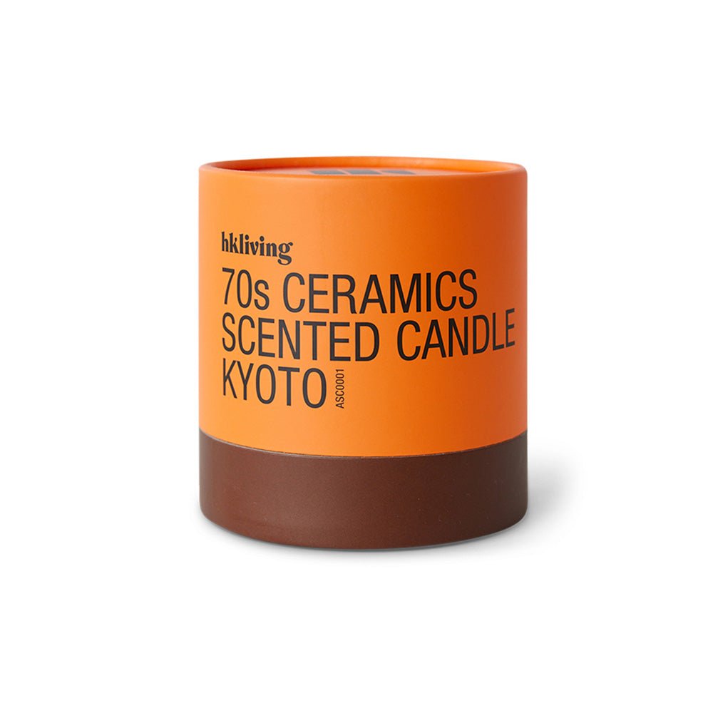 Céramique des années 70 : Bougie parfumée - Kyoto