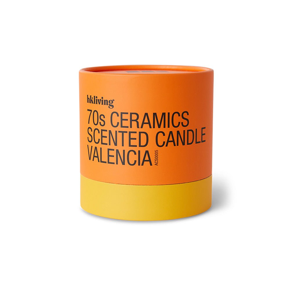 Céramique des années 70 : Bougie parfumée - Valence