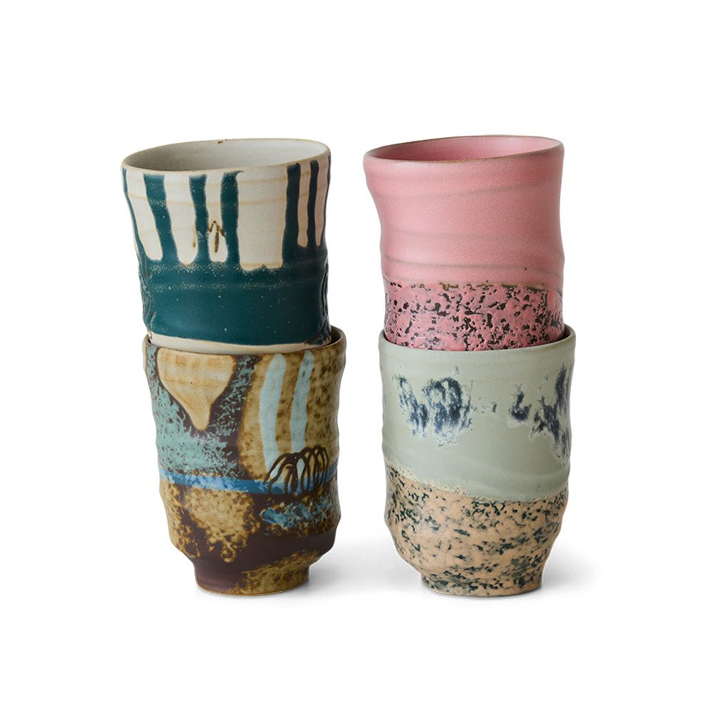 Artist Ceramics: Coffee Mugs (set de 4)