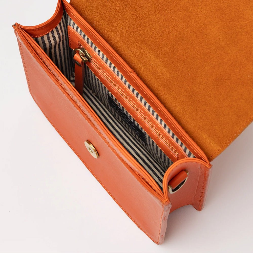 Mini Sac Audrey Classique Mandarine