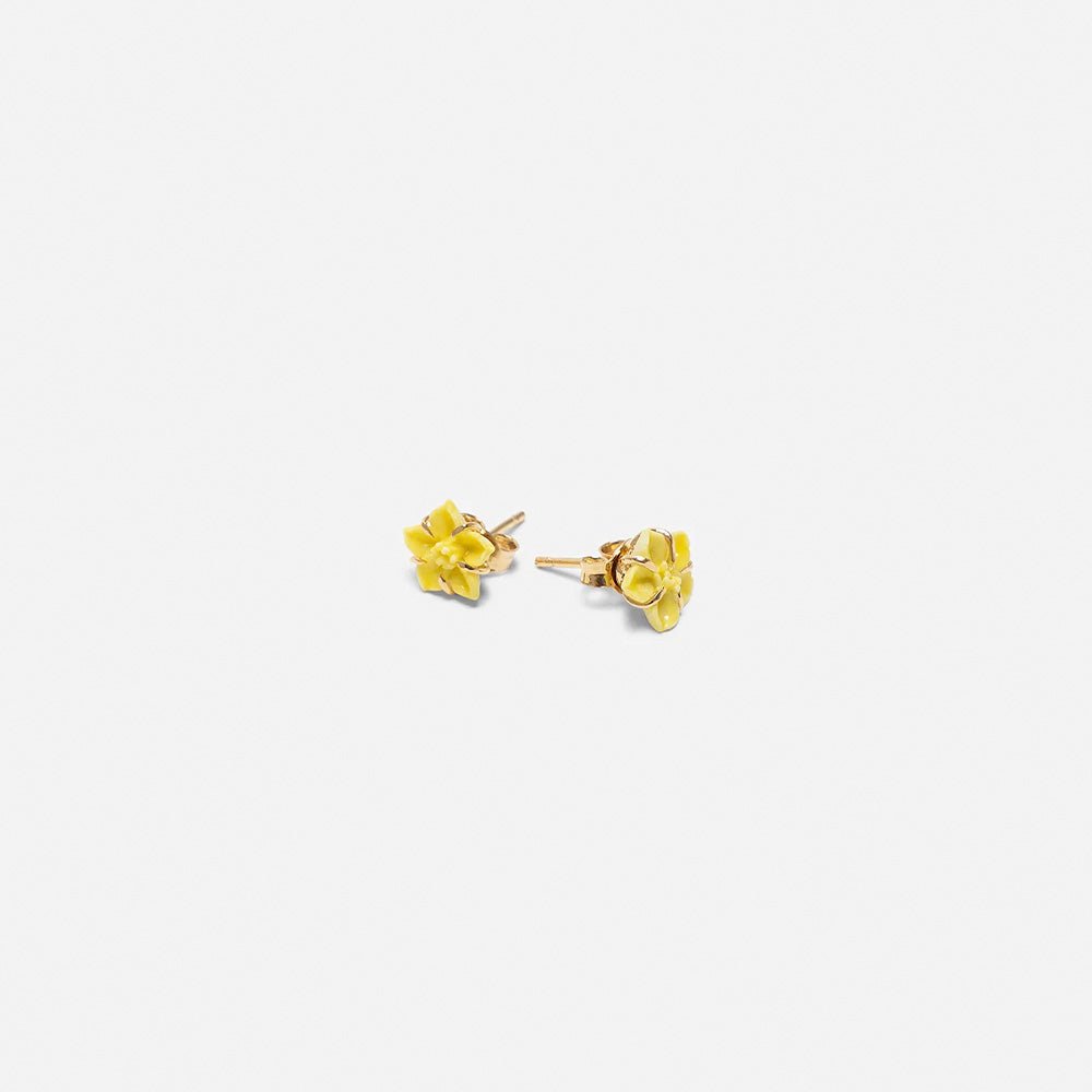 Baby Petunia Earrings Amarillo