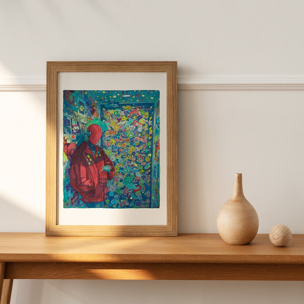 Impression Giclée des coulisses