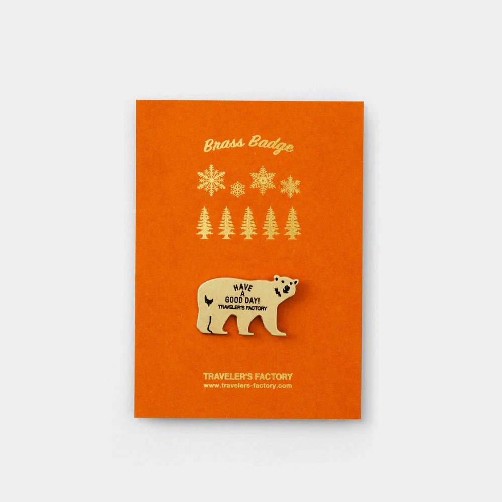 TF Broche en Laiton Bear