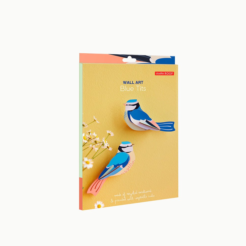 Garden Bird Blue Tits