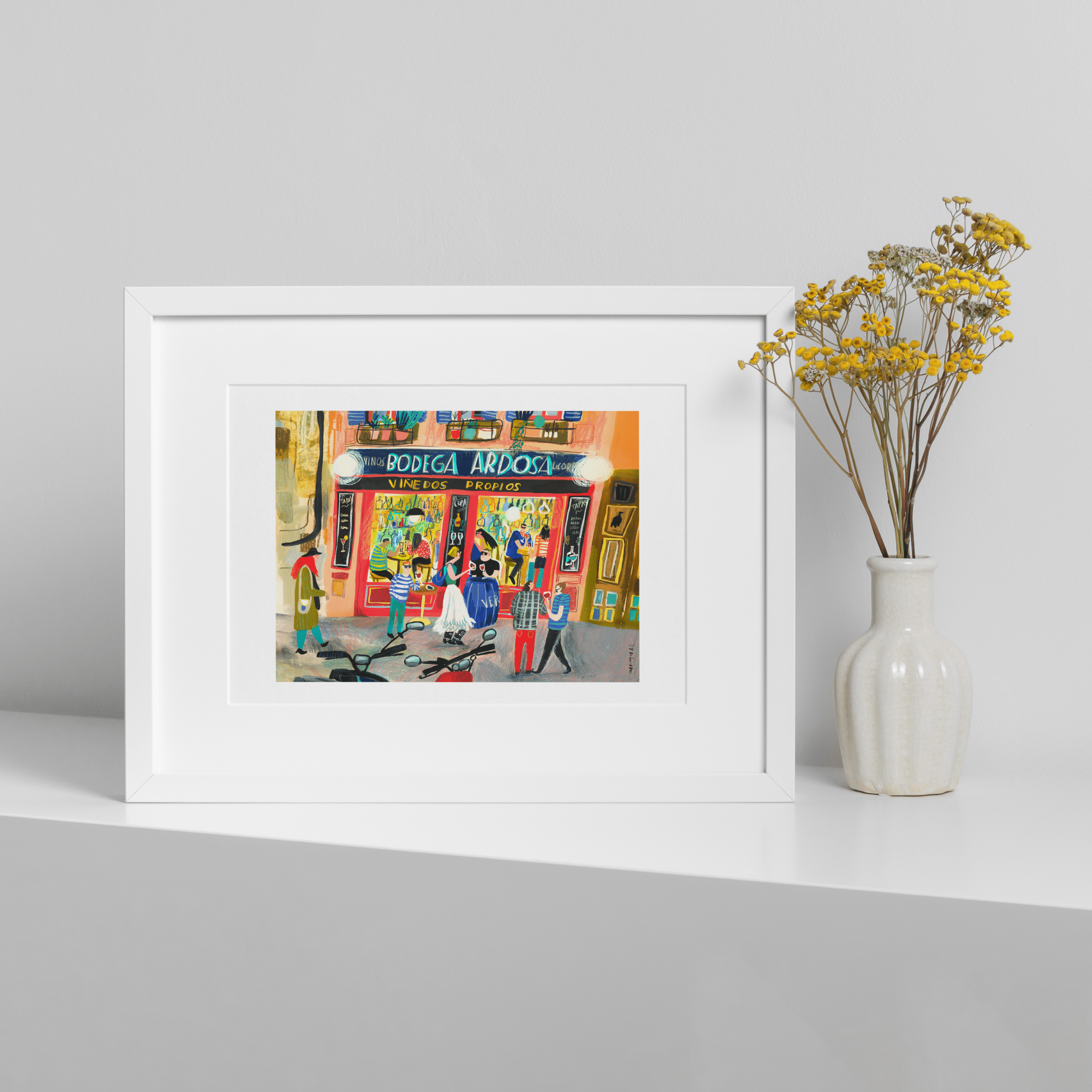 Bodega de la Ardosa Impression Giclée Horizontale