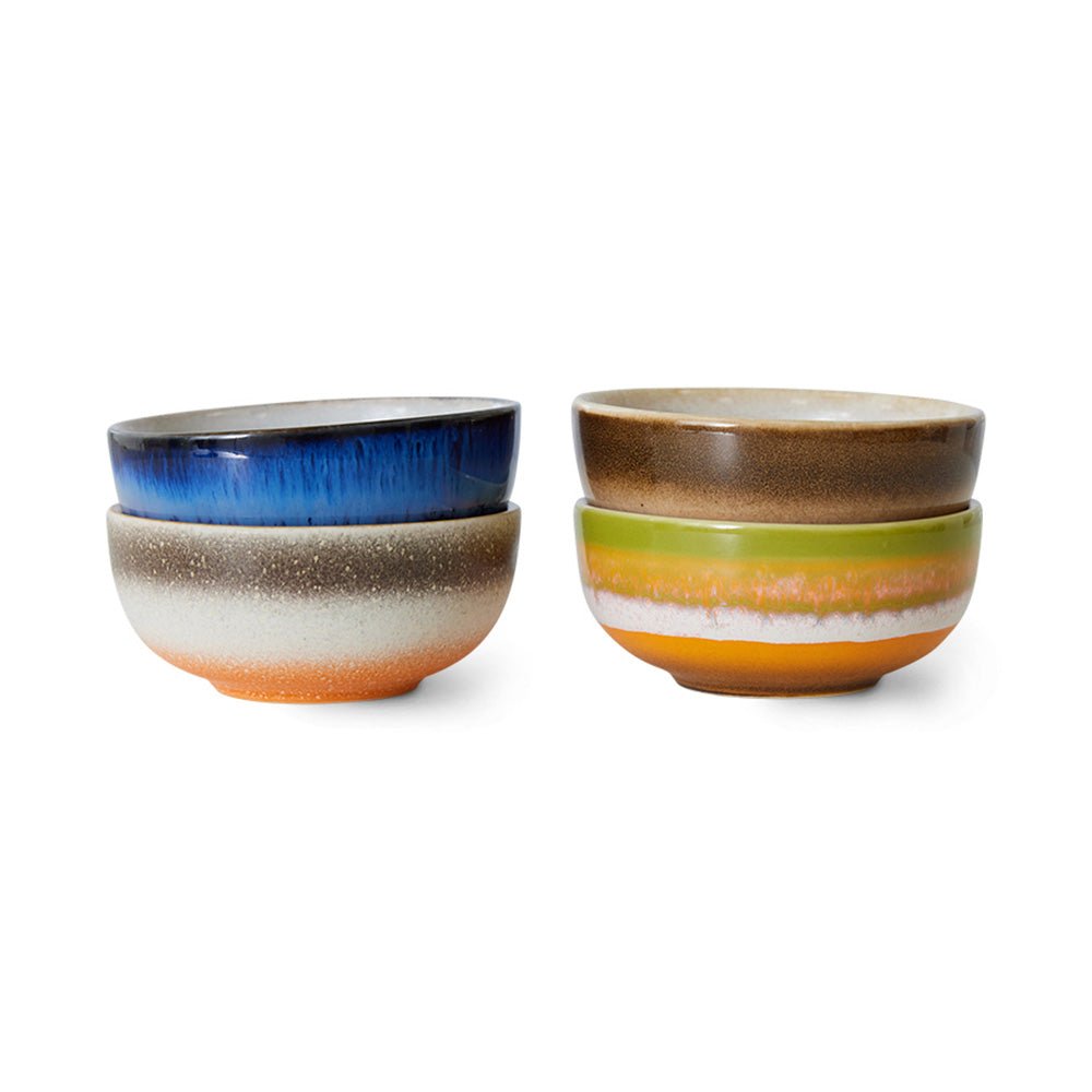 70s Ceramics: XS Bowls Sierra (set de 4)