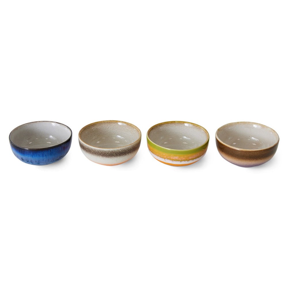 70s Ceramics: XS Bowls Sierra (set of 4)