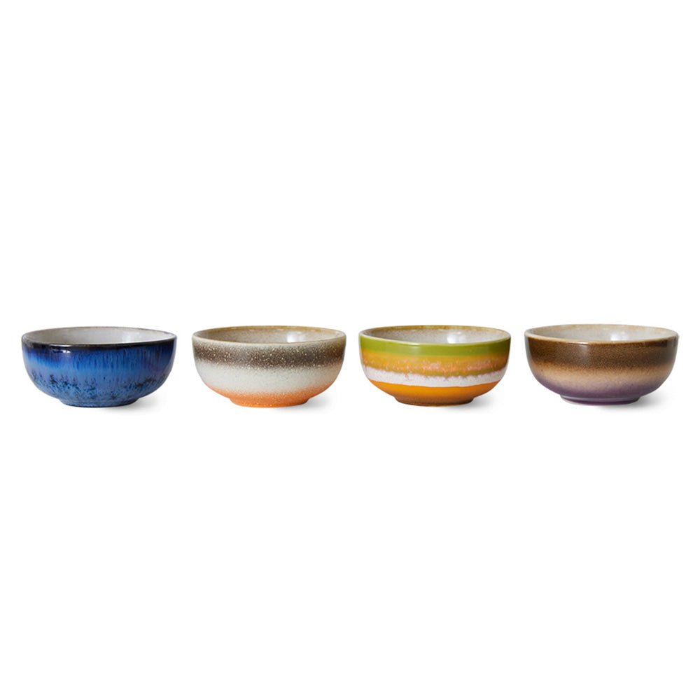 70s Ceramics: XS Bowls Sierra (set of 4)