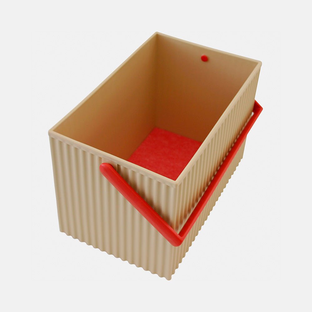 Caja Almacenaje Omnioffre Scandinavian M - Cafe Au Lait
