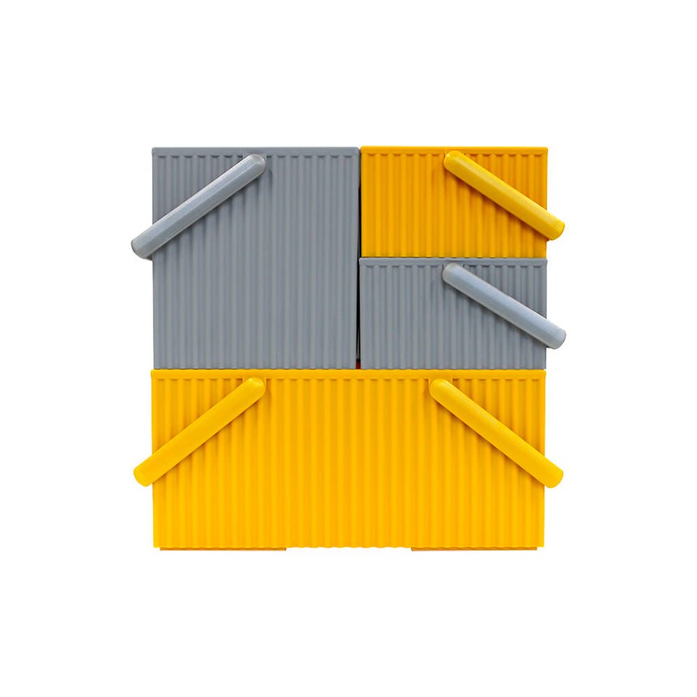Caja Almacenaje Omnioffre Neutral L - Mostaza