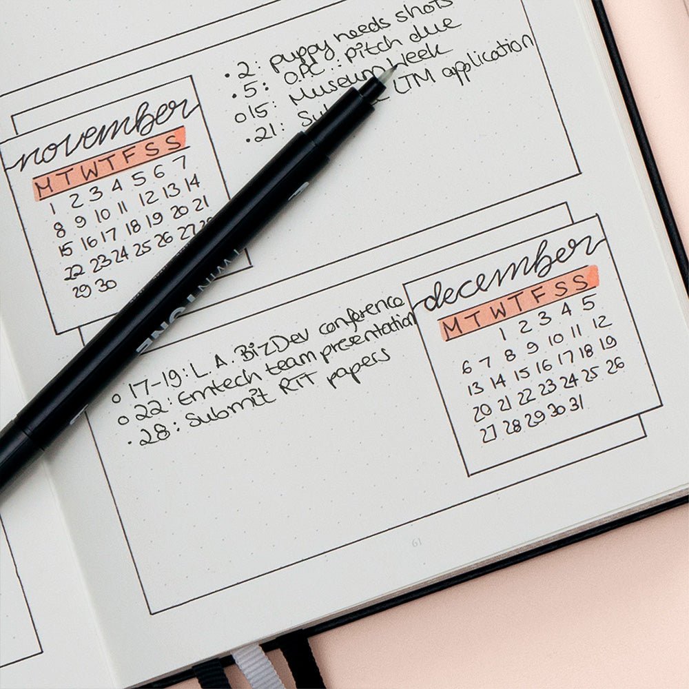 Bullet Journal Edit.2 Moyen A5 Points Vert