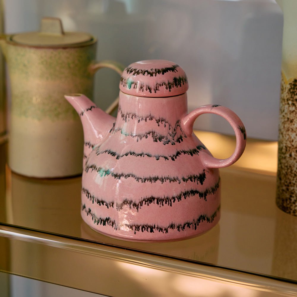 70s Ceramics: Coffee Pot - Bubble