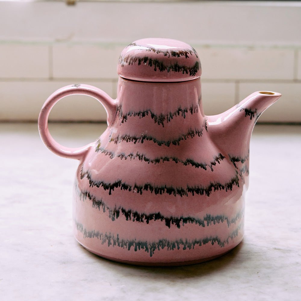 70s Ceramics: Coffee Pot - Bubble
