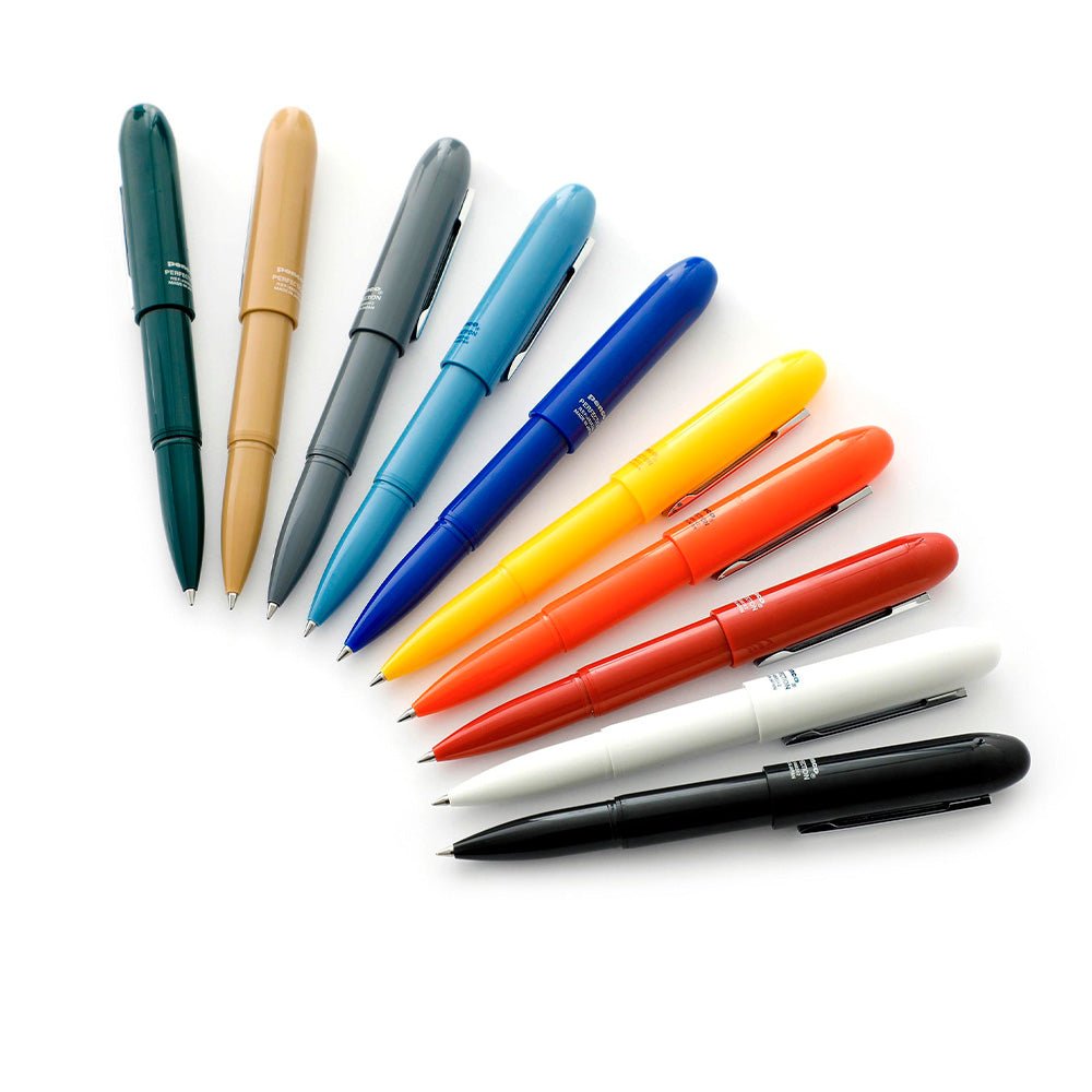 Bullet Ballpoint Pen Light Dark Green
