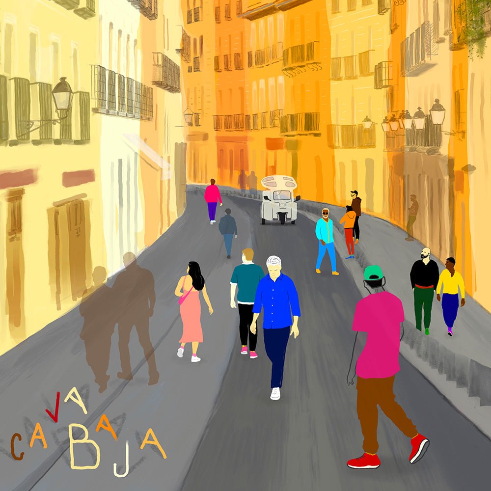 Cava Baja, Letras Impresión Giclée