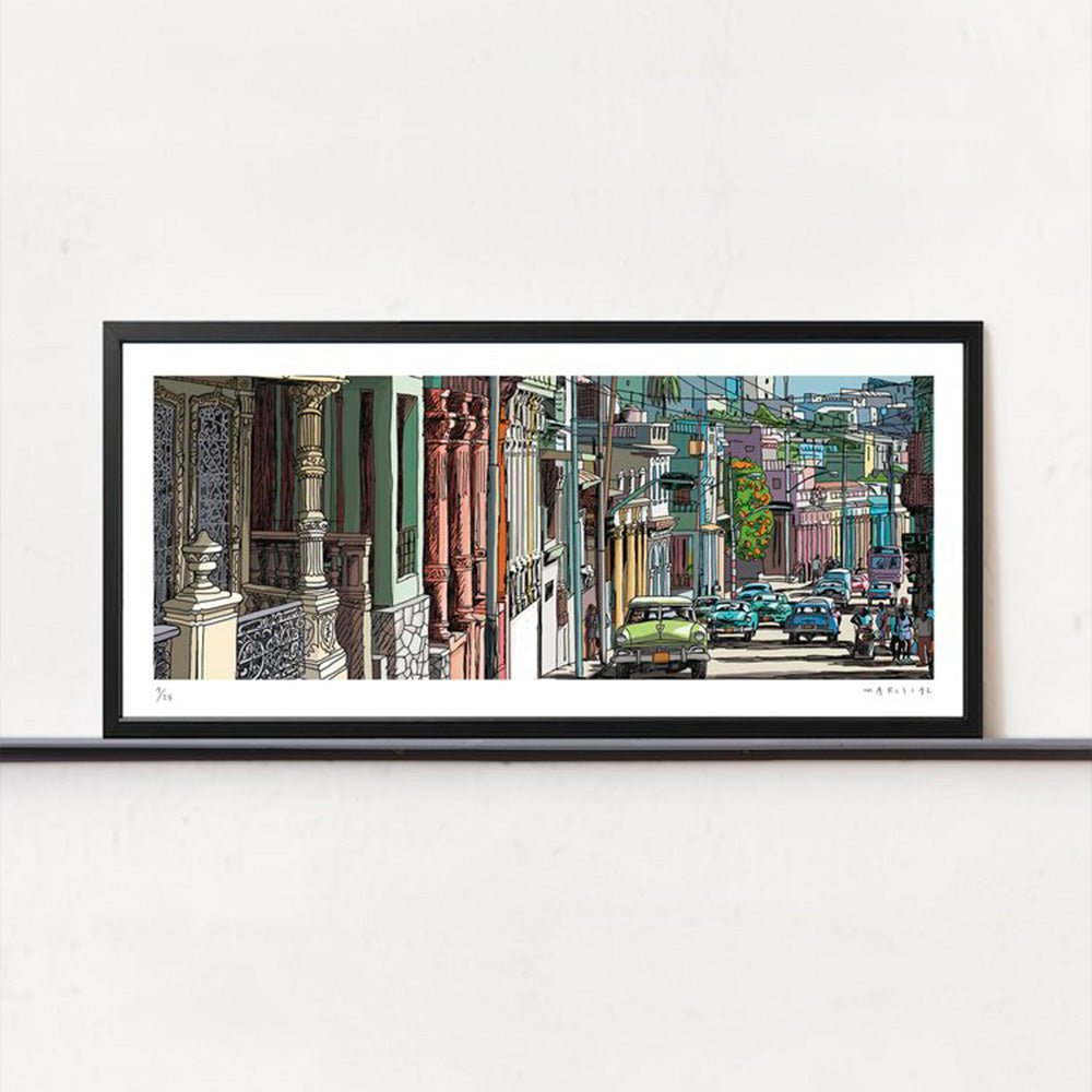 Les Couleurs de La Havane Fine Art Print