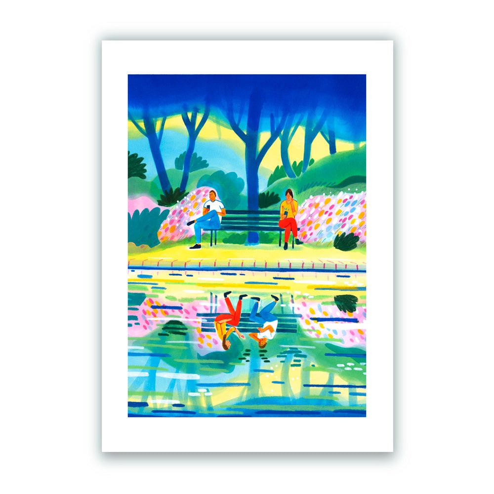 Impression Giclée Conversation