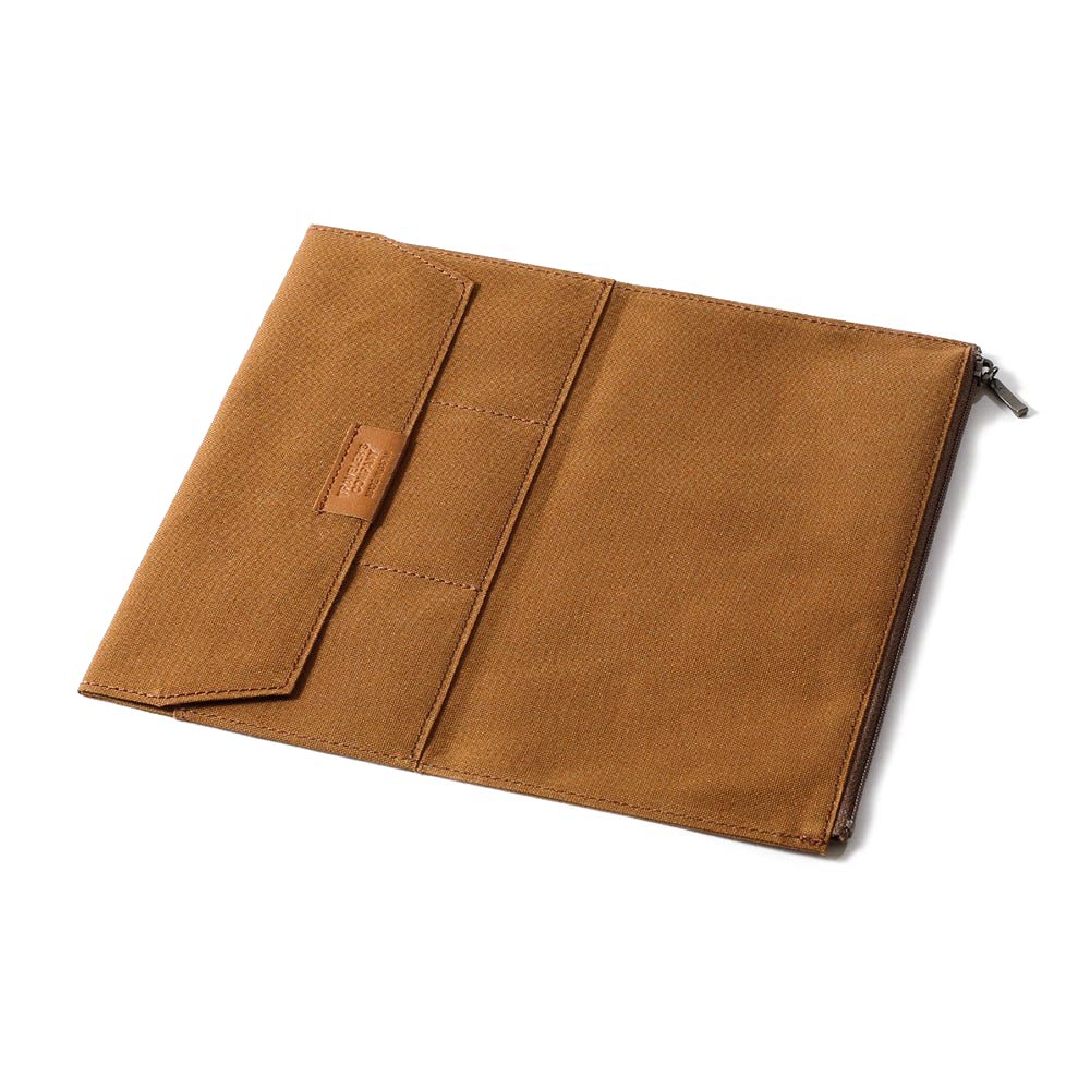 TF Recharge Chiffon en Coton avec Fermeture Éclair Marron - Taille Régulière