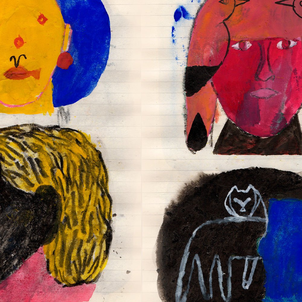 Cuatro Mujeres Giclée Print A4