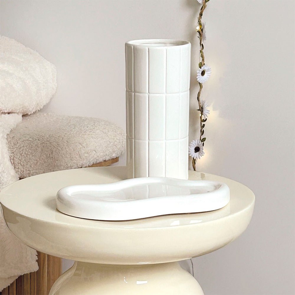 Vase Carrelage Blanc