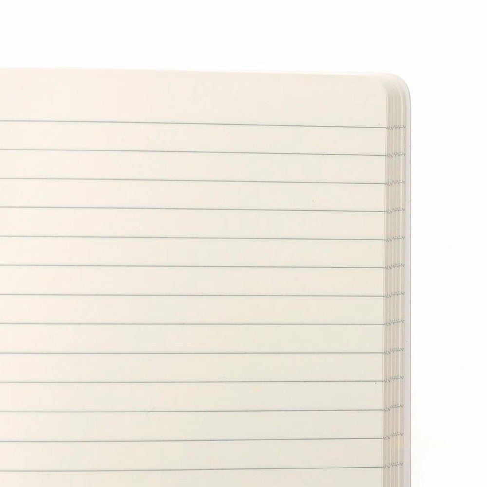 Cahier souple PP A5 ligné blanc