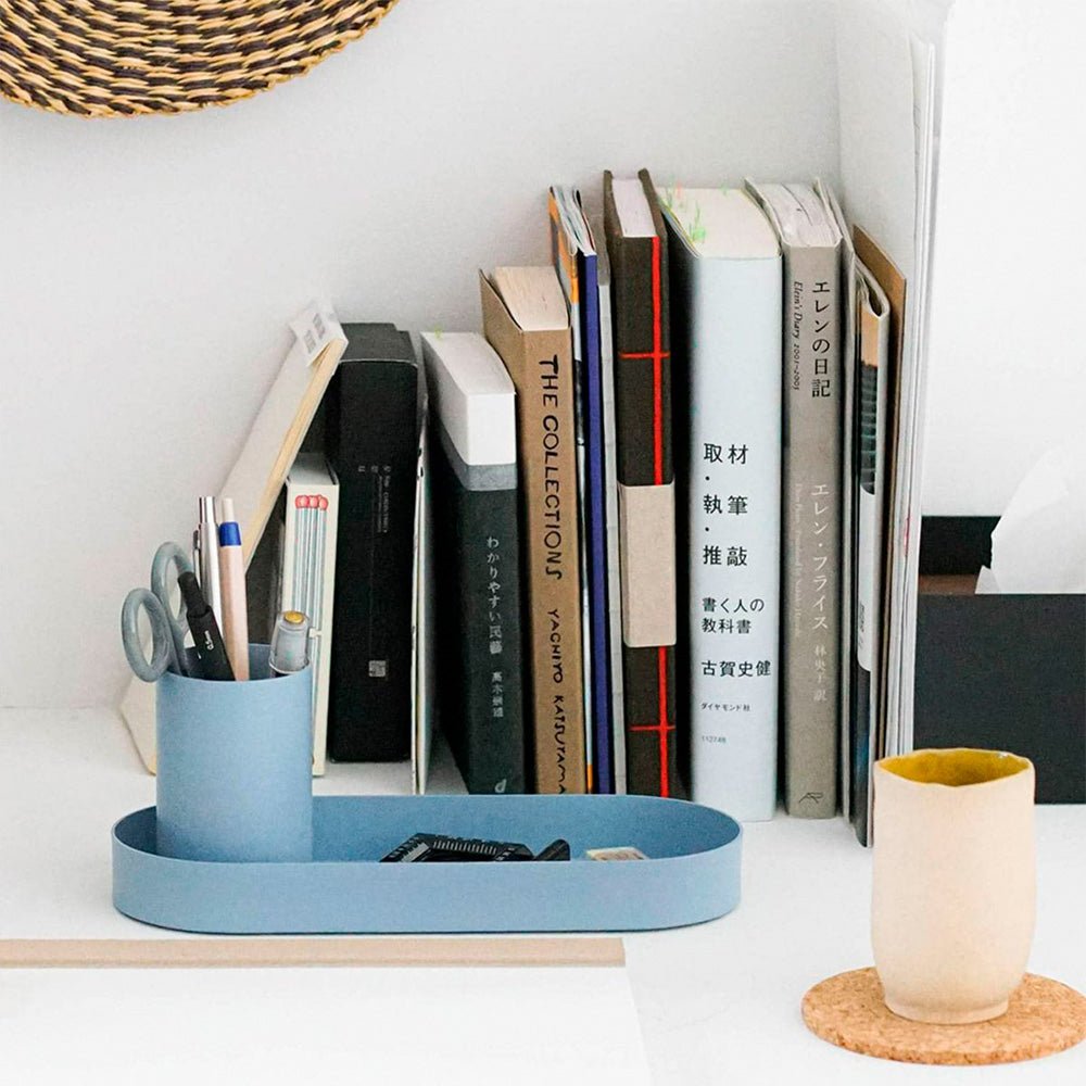 Organizador de Escritorio Celeste