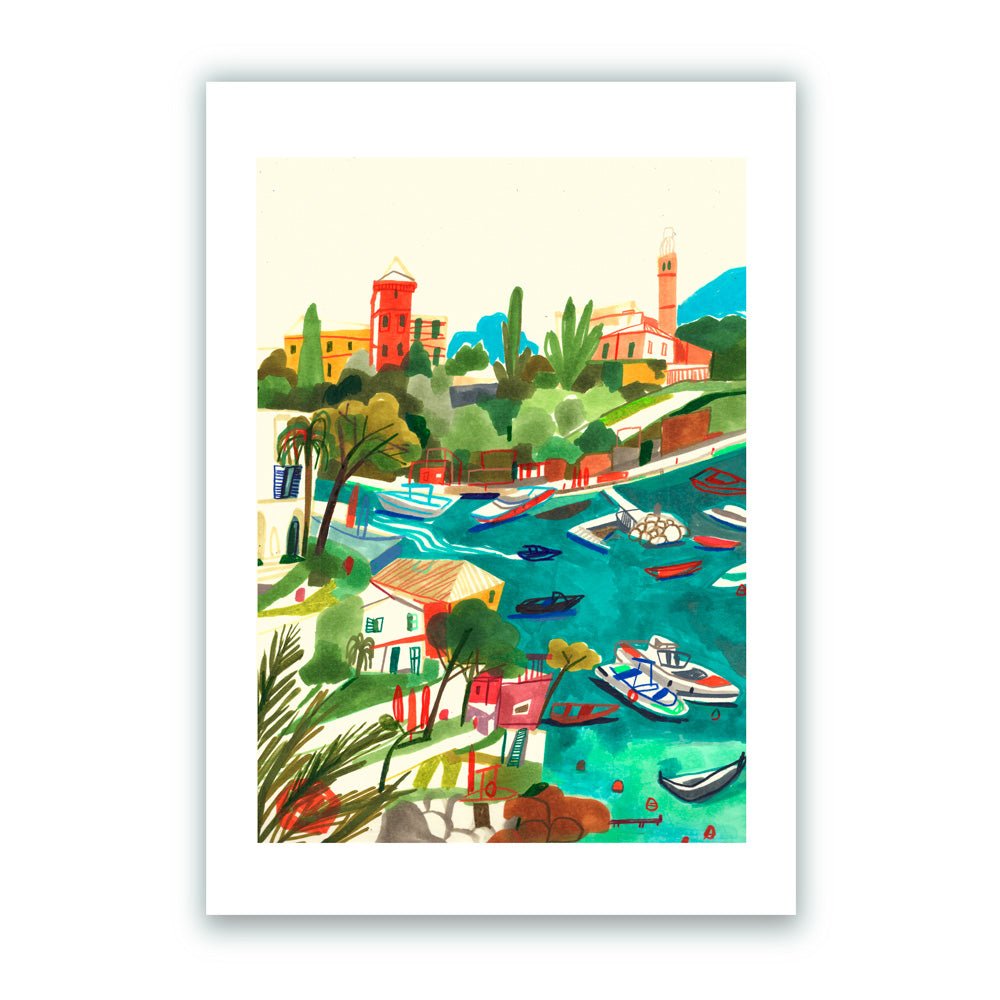 Impression Giclée « Été de rêve dans le sud de l'Italie »