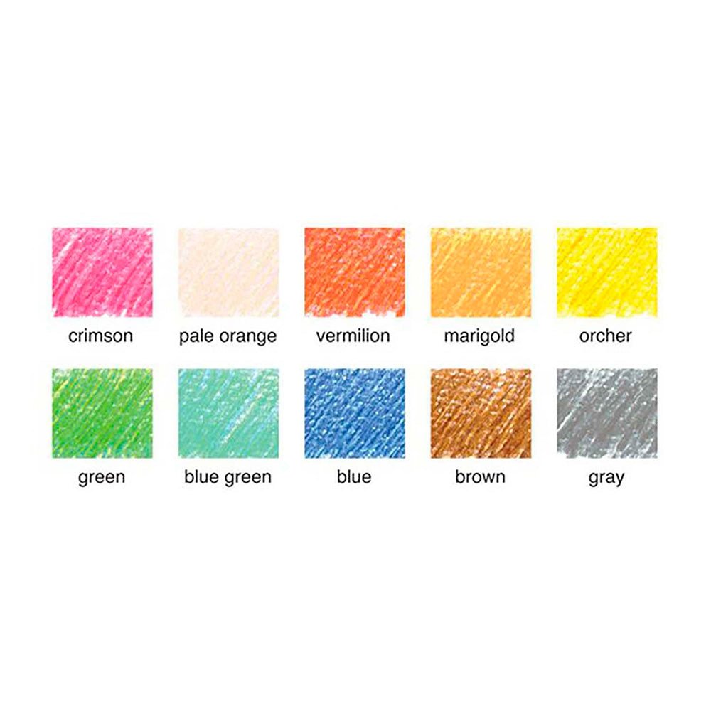 Dual Set of 10 Pencil Colors