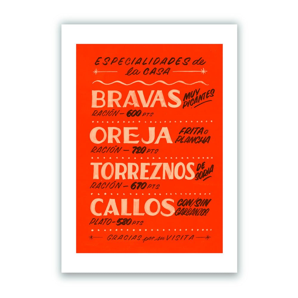 Especialidades de la casa Giclée Print