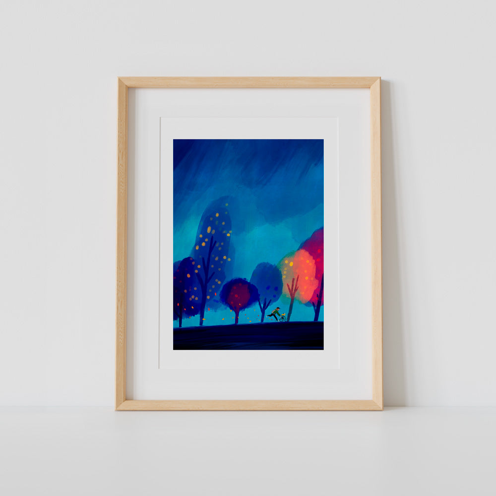 Impression Giclée Première Marche