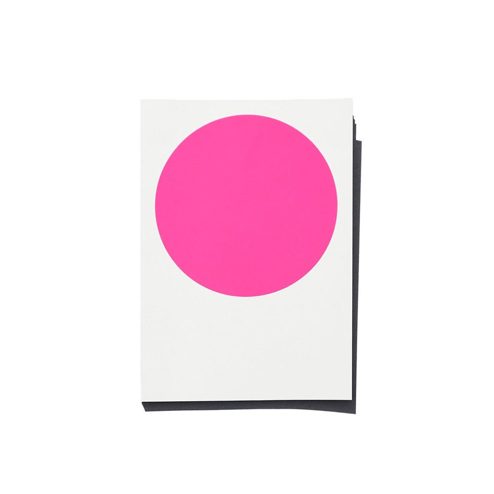Hanji Book Symbol A5 Plain Circle Pink