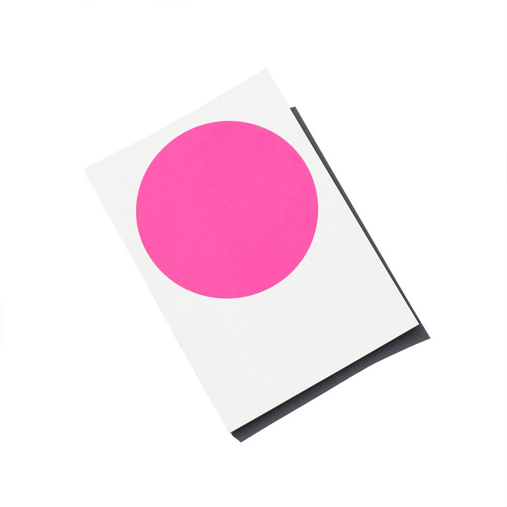 Hanji Book Symbol A5 Plain Circle Pink