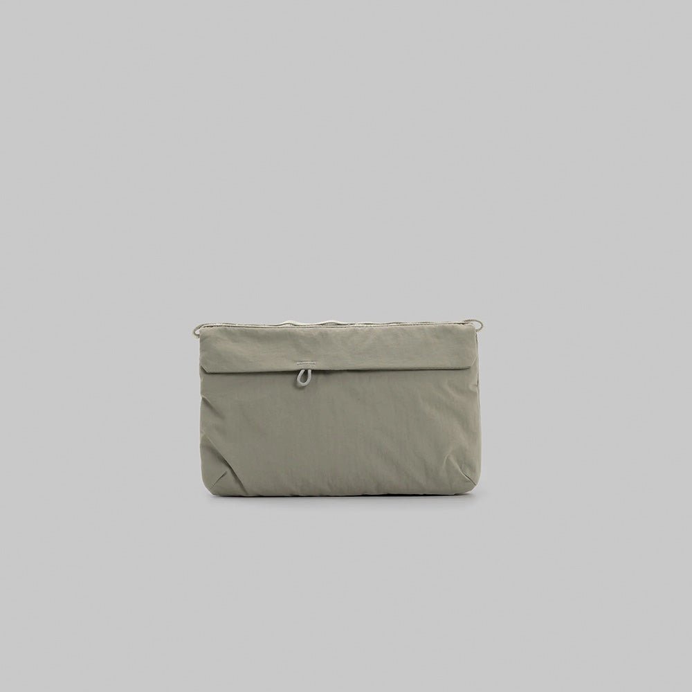 Flat Sacoche Small Moss Papery