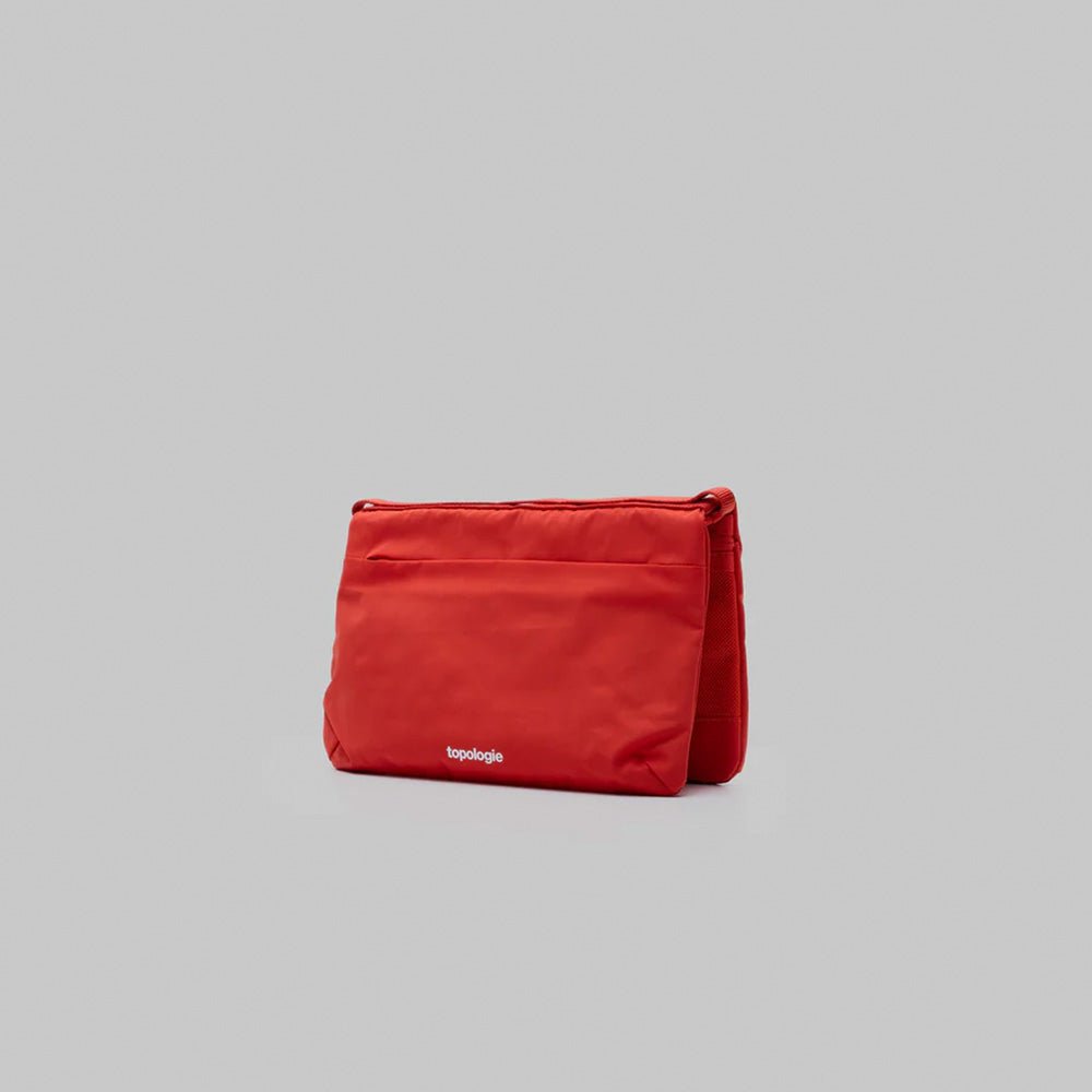 Petit sac plat rouge