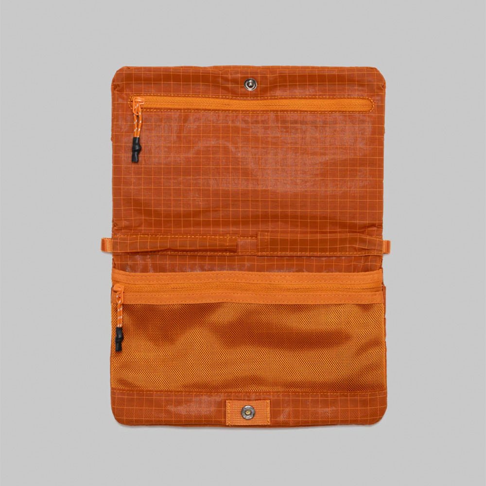 Flat Sacoche Small Burn Orange Glazed Ripstop