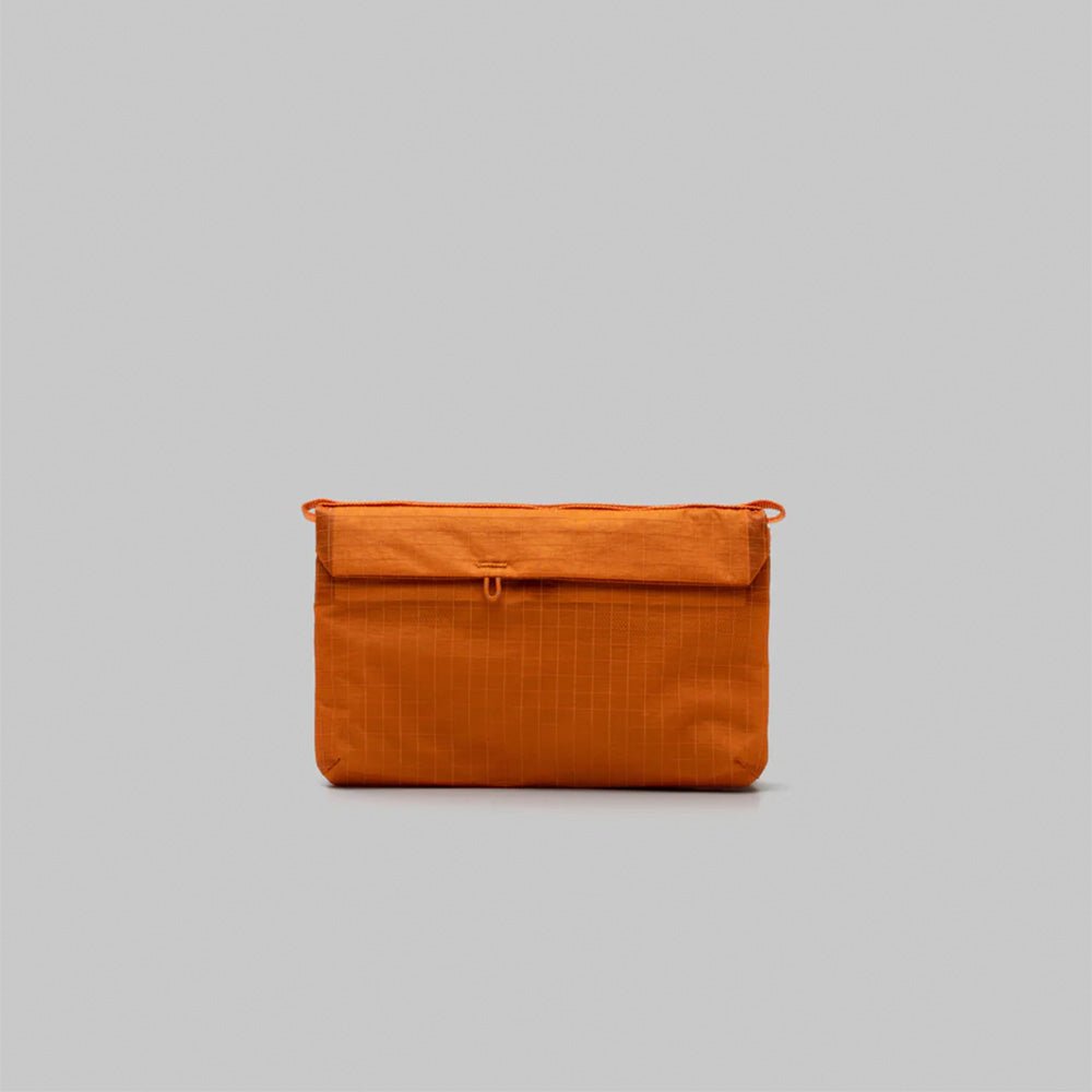 Flat Sacoche Small Burn Orange Glazed Ripstop