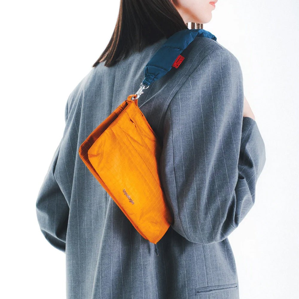 Flat Sacoche Small Burn Orange Glazed Ripstop