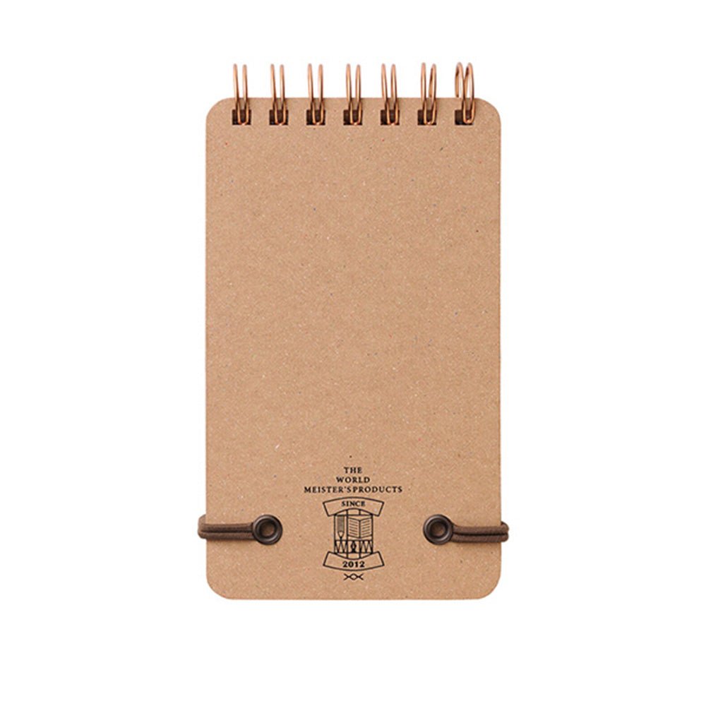 Cuaderno de Anillas WM Grain Rojo