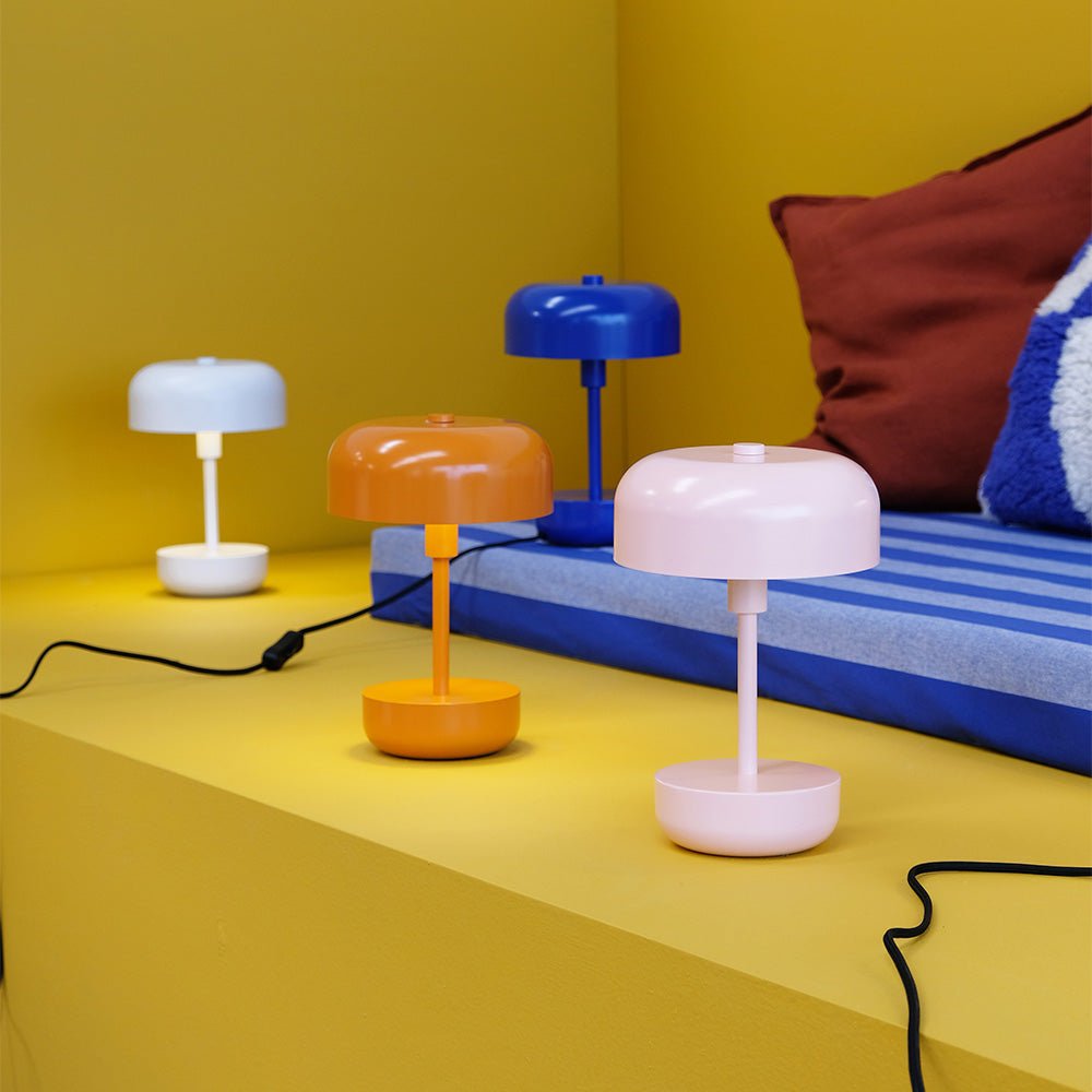 Haipot Blue Rechargeable LED Table Lamp