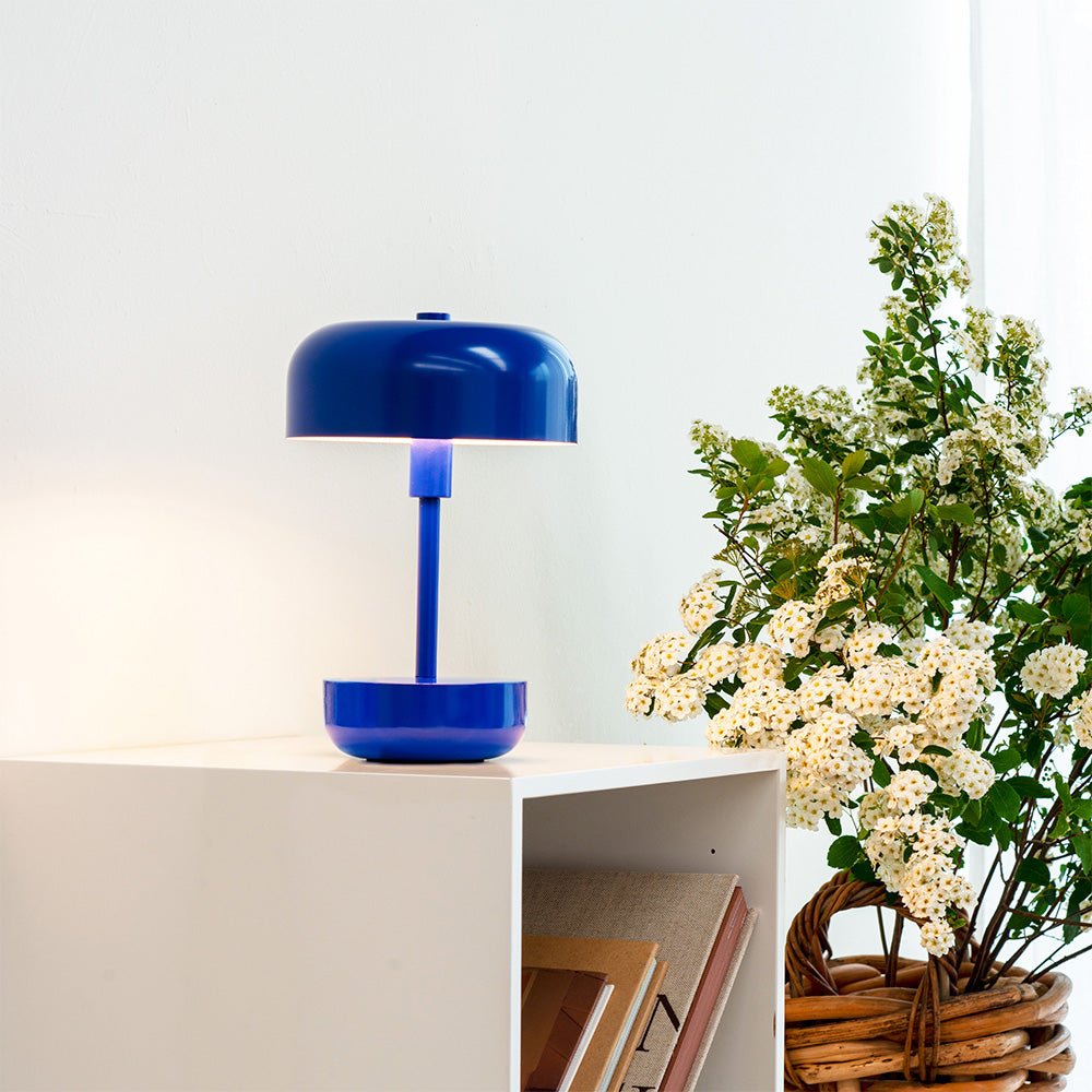 Haipot Blue Rechargeable LED Table Lamp