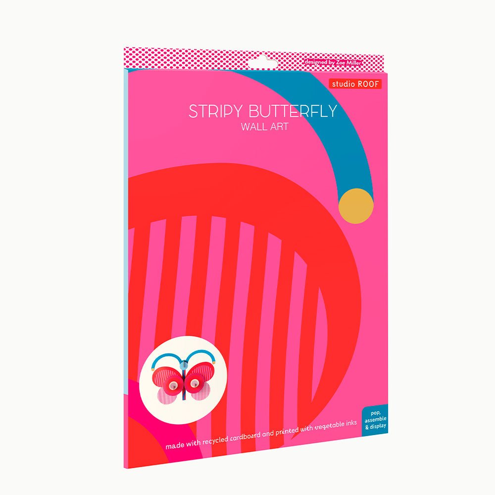 Capsule Collection - Stripy Butterfly