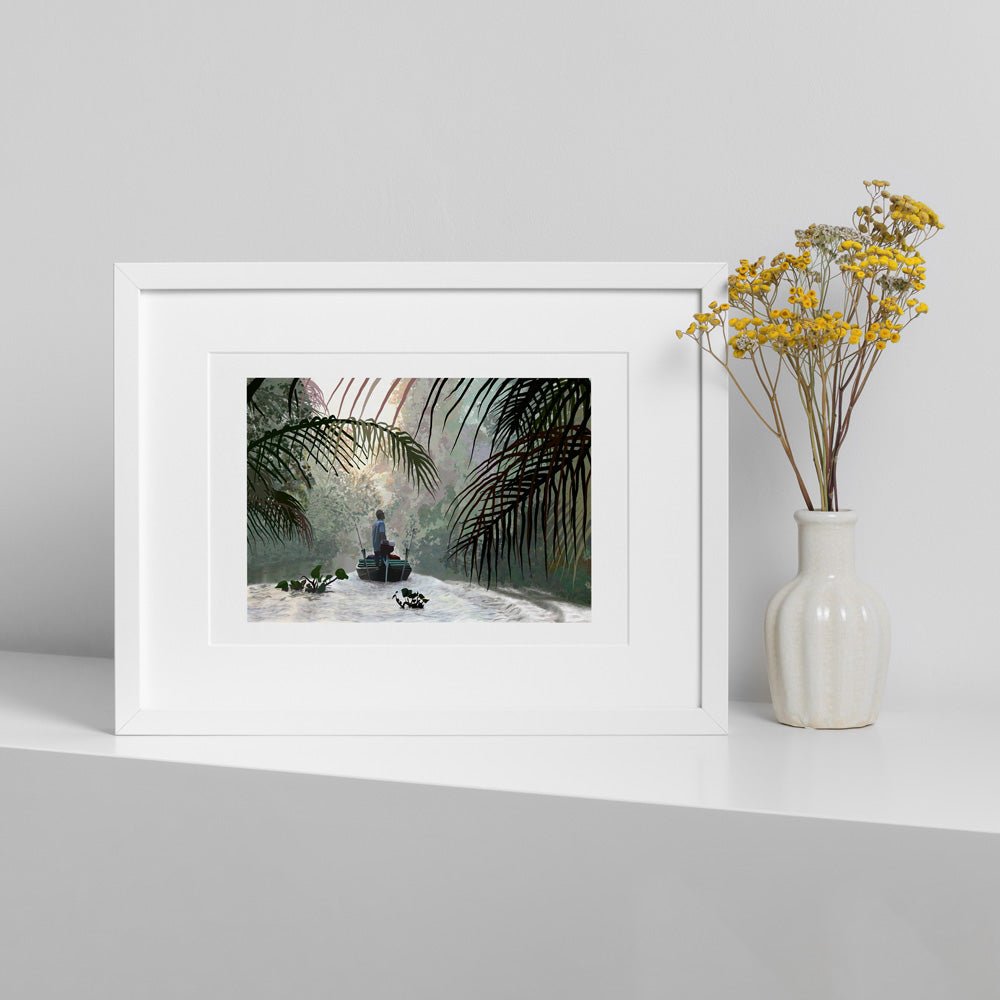 Into the Jungle - Mekong River Impresión Giclée (exclusivo online)