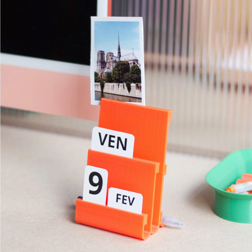 Calendario Perpetuo Joe Naranja
