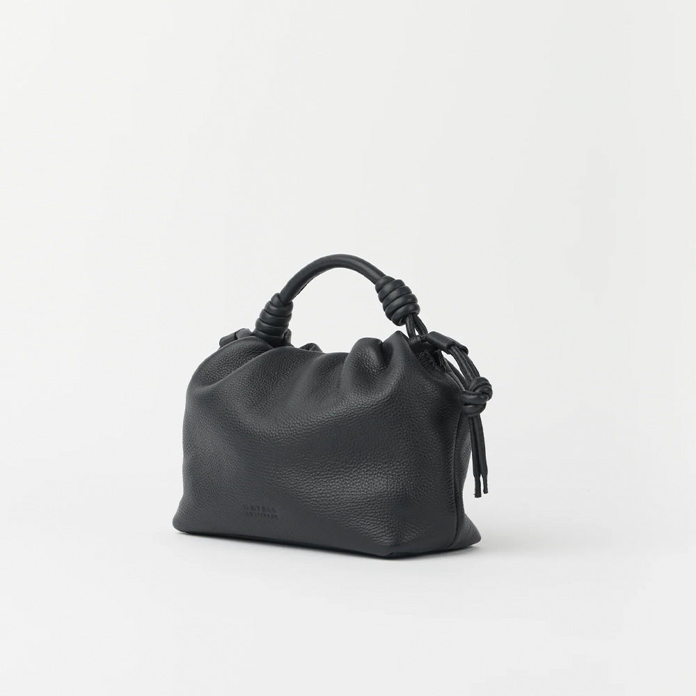 Kiki Mini Soft Grain Leather Black