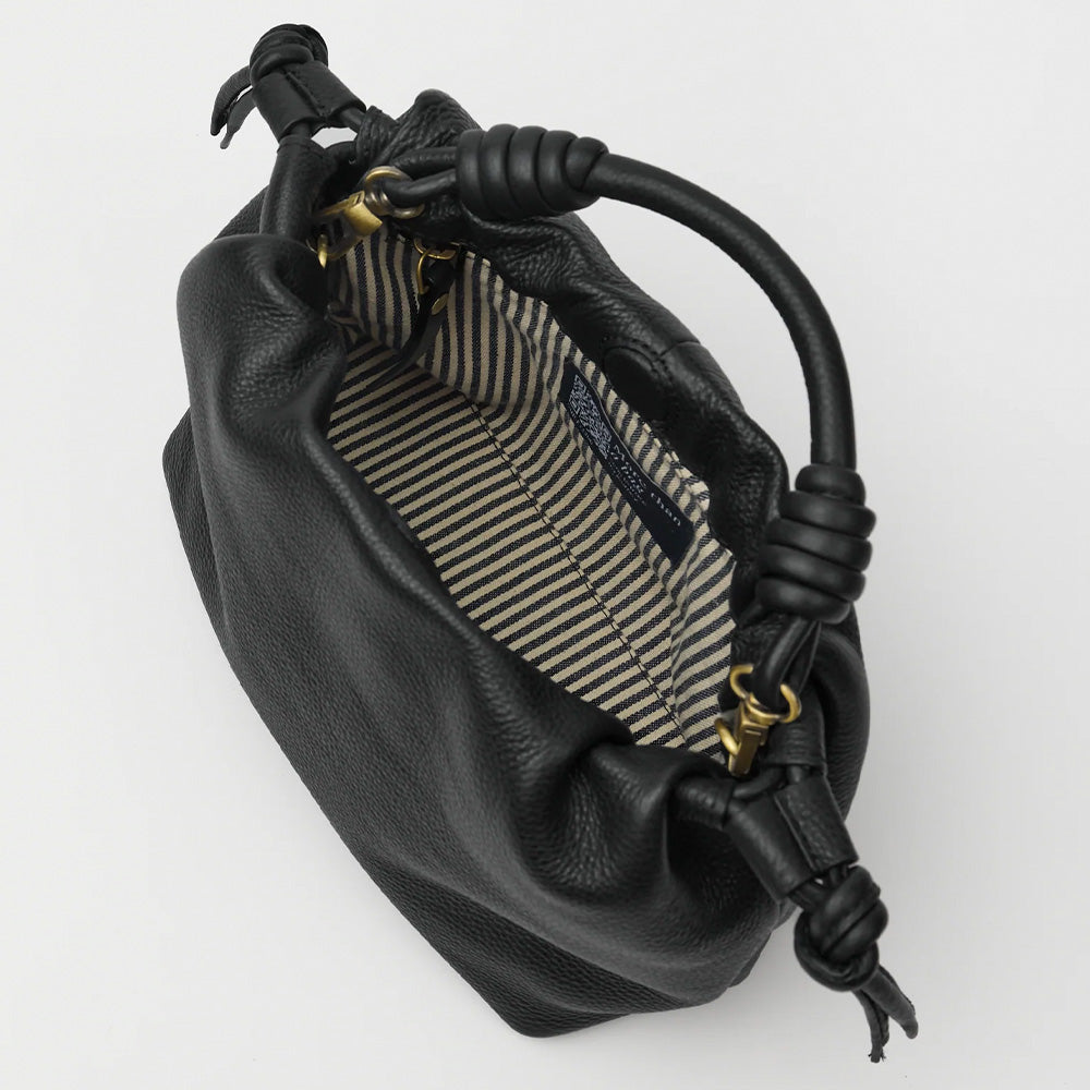 Kiki Mini Soft Grain Leather Black