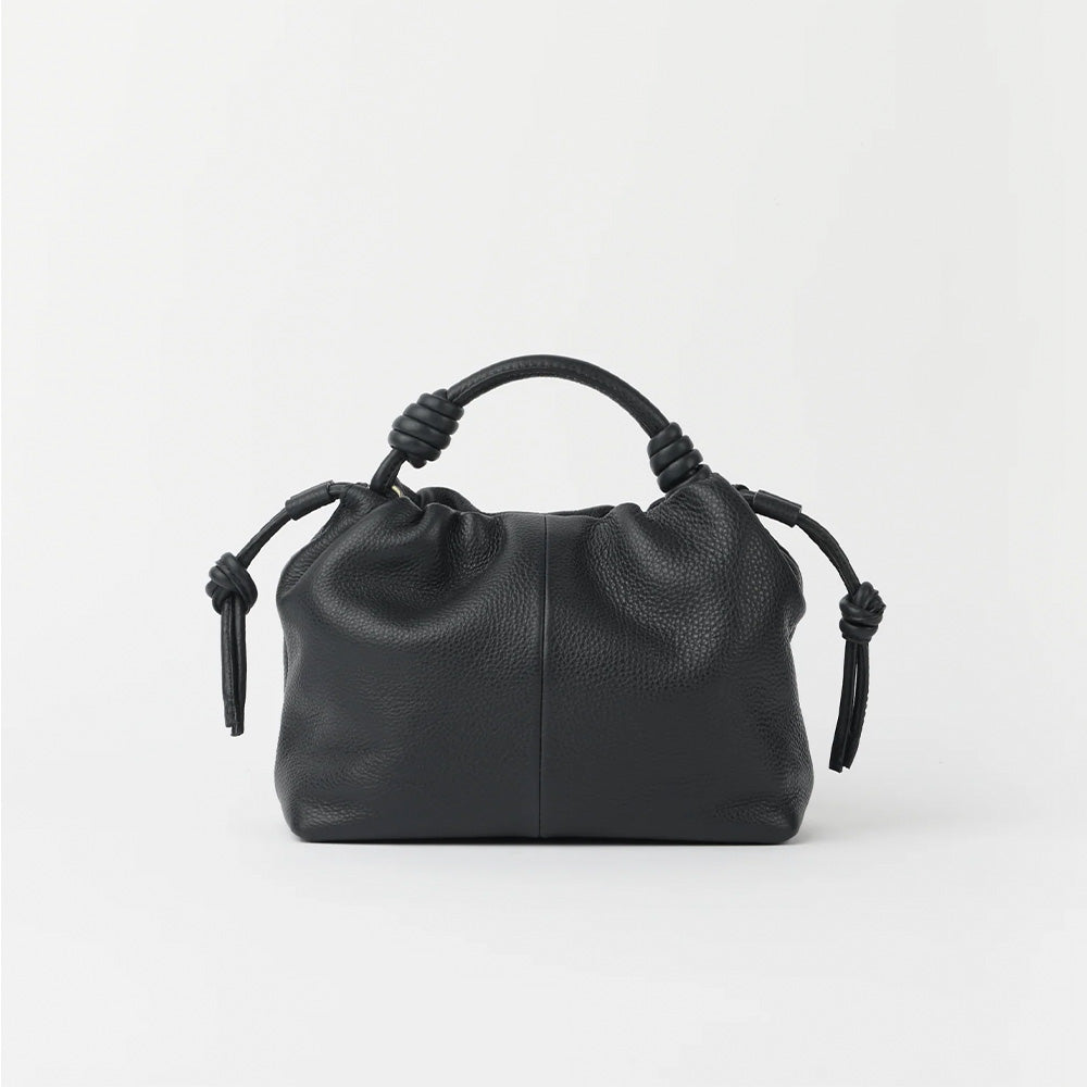 Kiki Mini Soft Grain Leather Black