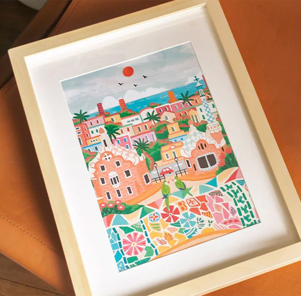 Kit de Pintura por Números - Barcelona